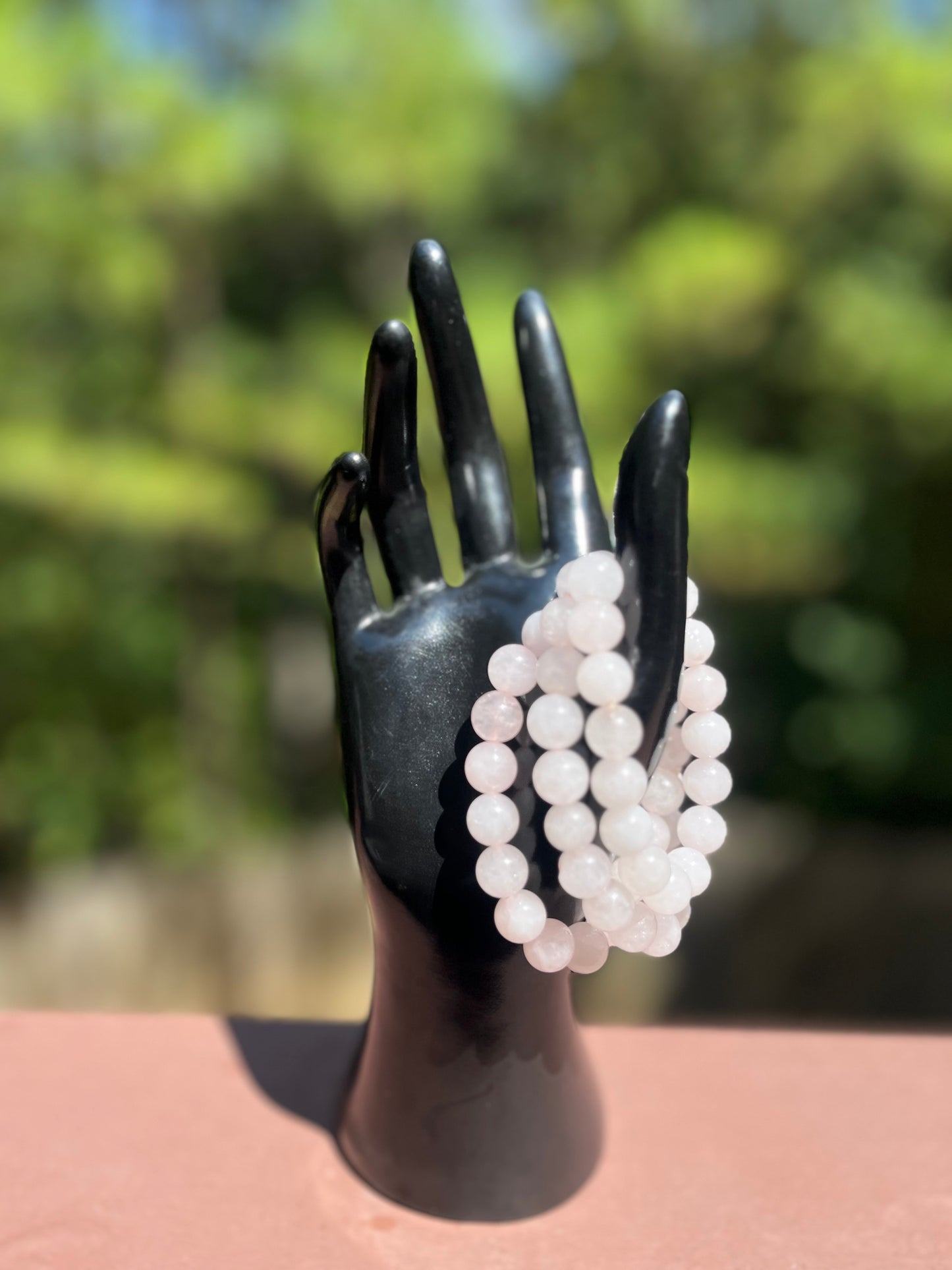 Rose Quartz Crystal Bracelet