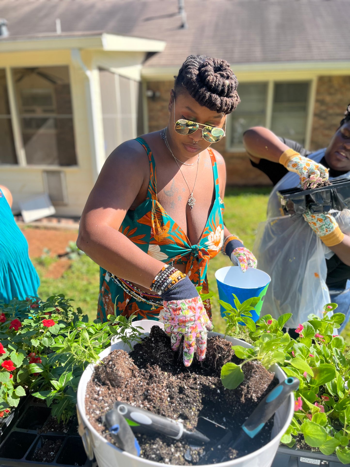 Cosmic Connections: Sip, Pot & Paint