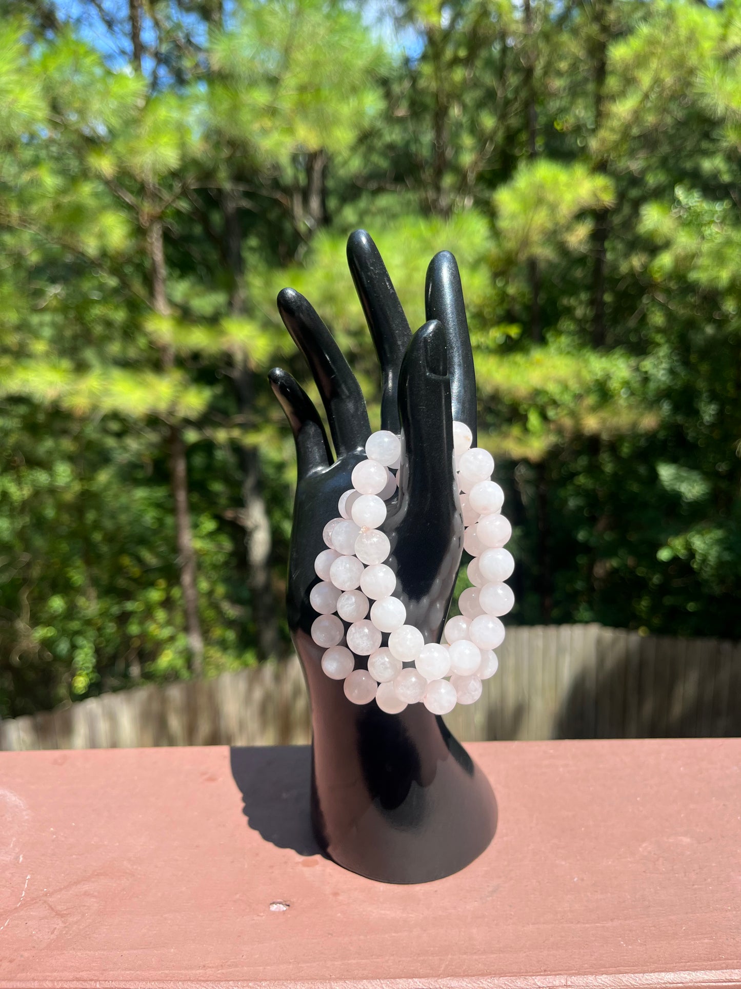 Rose Quartz Crystal Bracelet