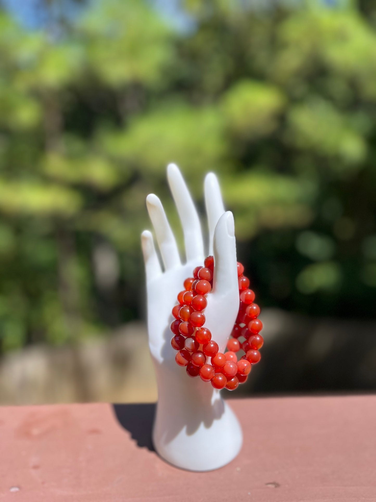 Carnelian Crystal Bracelet