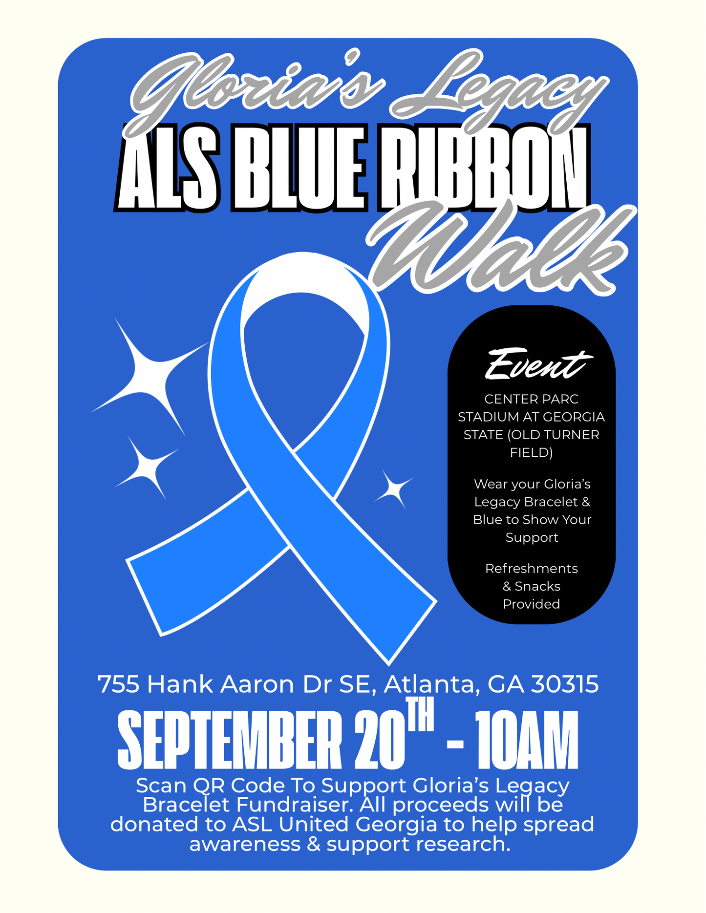 Gloria’s Legacy ASL Awareness Bracelets