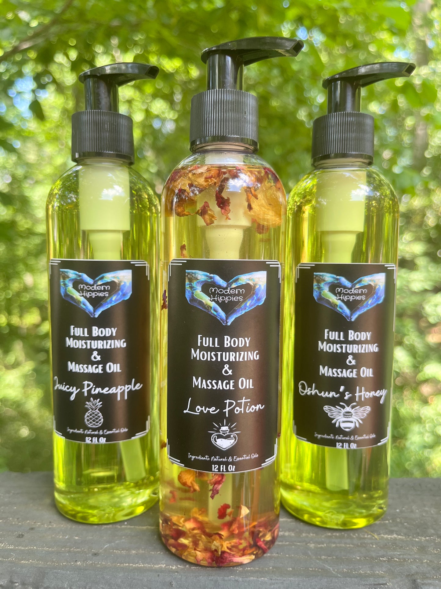 Full Body Moisturizing & Massage Oil Bundle