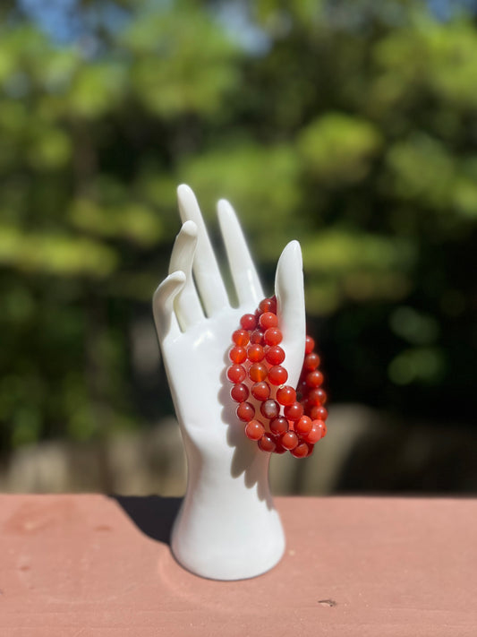 Carnelian Crystal Bracelet