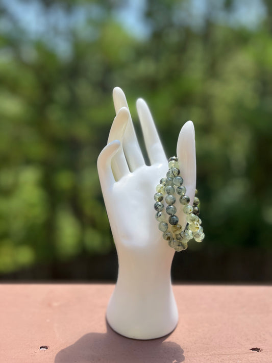 Prehnite Crystal Bracelet