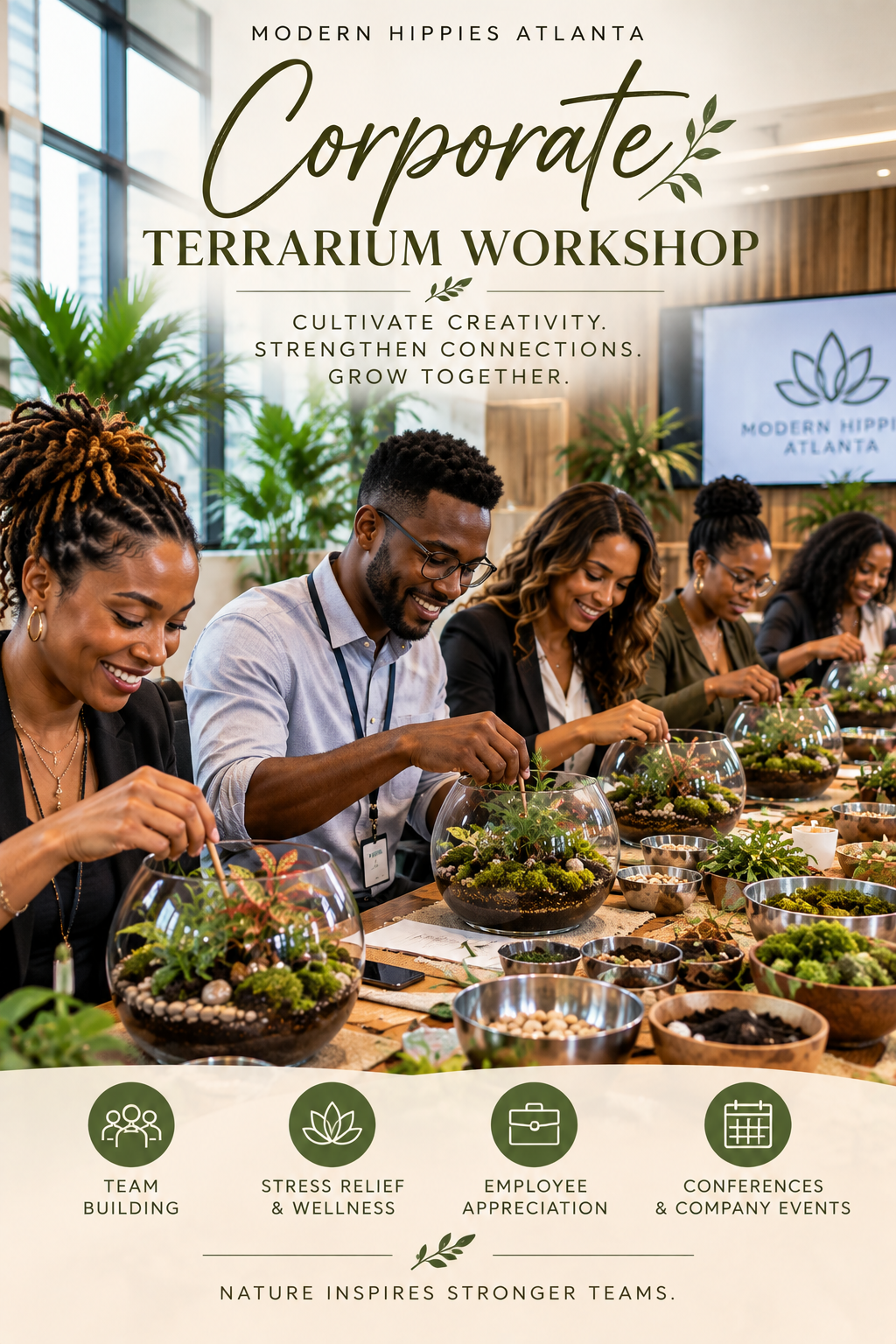 Corporate Terrarium Workshops