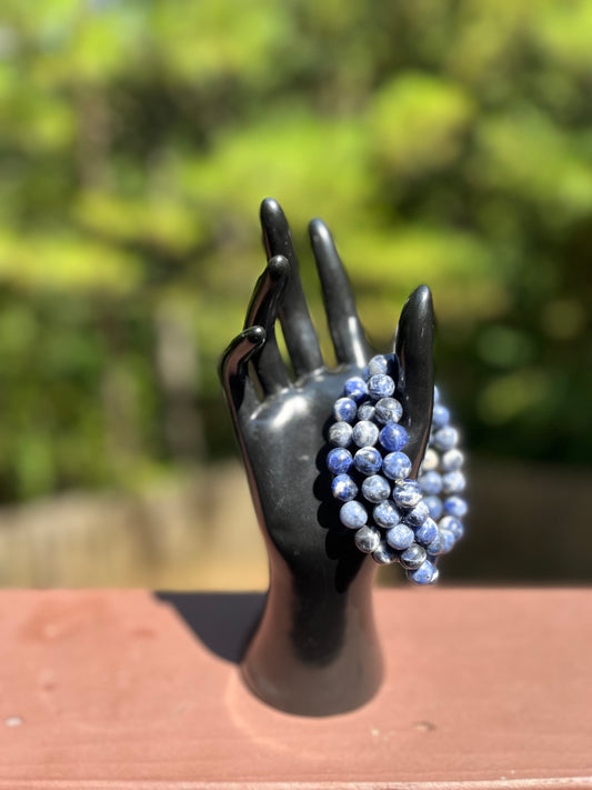 Sodalite Crystal Bracelet