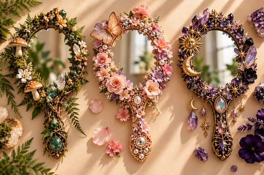 The Woman in the Mirror: A Sacred Reflection & Mirror-Making Experience