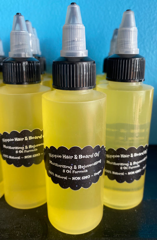 Hippie Hair And Beard Oil *Now In A Larger Size Bottle*