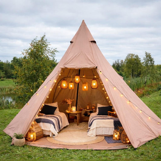 Bohemian Teepee Glamping Experience